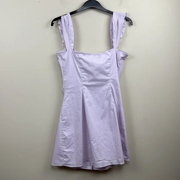 Mistress rocks house of cb girl crush Lavender Sleeveless Ruffle mini Dress smal - Picture 12 of 15